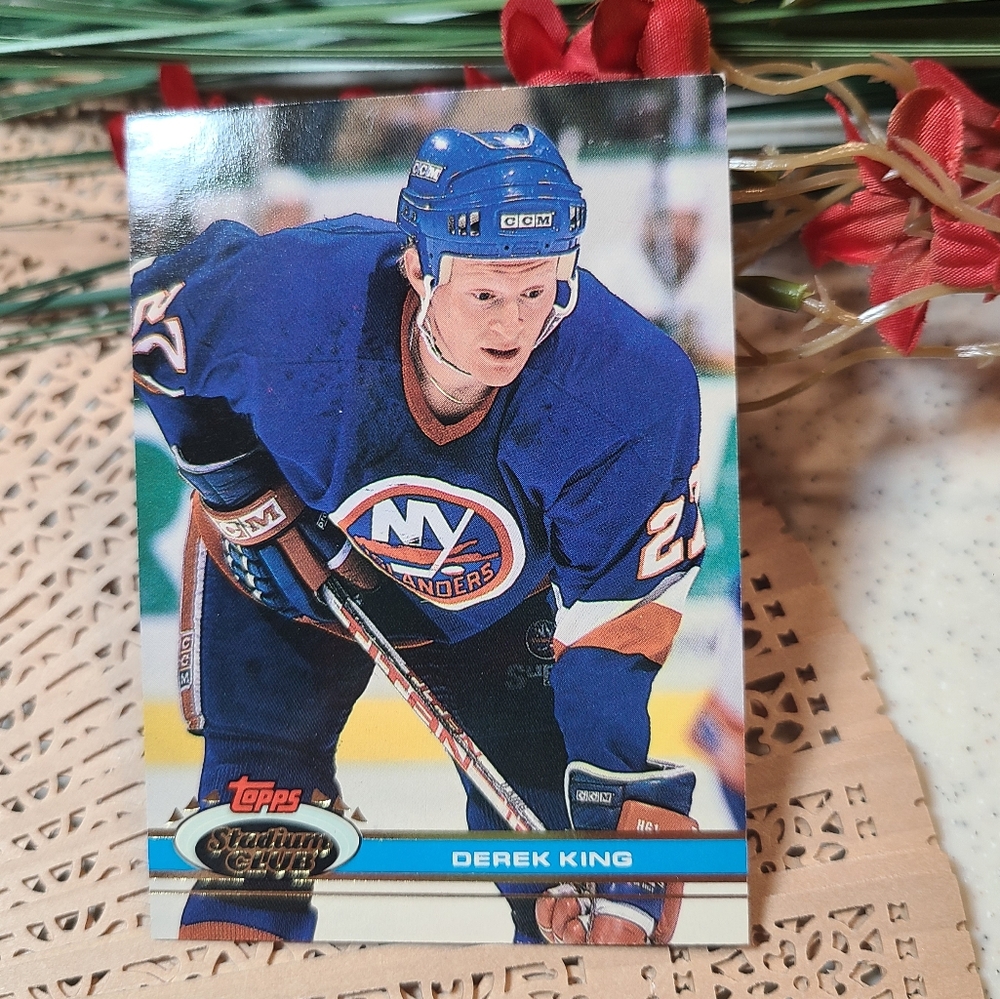 Derek King NEW YORK ISLANDERS TOPPS